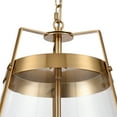thumbnail image 3 of Elk Home 16-Inch Wide Judy Pendant, Transitional, Satin Brass, 3 of 5