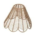 thumbnail image 3 of Pantalla de lámpara colgante, cubierta de araña, cuerda de papel, pantalla de ratán de imitación Bohemia, pantalla para dormitorio, comedor,, 3 of 8