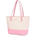 thumbnail image 5 of Bolso de mano para mujer, bolso de hombro tipo shopper, bolso grande de piel, juego de 3, 5 of 5