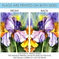 thumbnail image 4 of Toland Home Garden Iris Field Flower Spring Flag Double Sided 12x18 Inch, 4 of 5