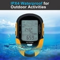 thumbnail image 4 of Herwey Digital Altimeter Barometer, Digital Hygrometer,SUNROAD GPS Navigation Receiver Handheld USB Rechargeable Digital Altimeter Barometer, 4 of 8