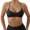 A-Black526, variant on WMNTST Women's Ruched Sports Bras Spaghetti Straps Wireless Yoga Bra Soft Supportive Lift Outdoor Running Fitness Bras