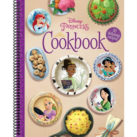 The Disney Princess Cookbook (Spiral-bound)