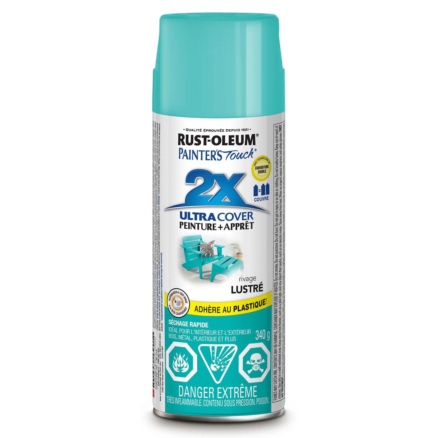 Painters Touch 2X Gloss Seaside 340g, 340g