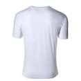 thumbnail image 3 of CECEBA Hombres Camiseta americana, paquete de 2 - cuello redondo, manga corta, algodón, uni Blanco 4XL (4X-Large), 3 of 3