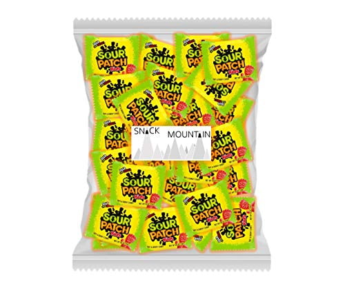 Snack Mountain Assortment of Sour Patch Kids Treat Size (45 Packs) .5 oz each