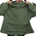 thumbnail image 4 of Sweat à Capuche Frog Mignon pour Femmes, Fermeture Éclair, Tunique Décontractée Ample, Costume Mignon avec Poches, 4 of 7
