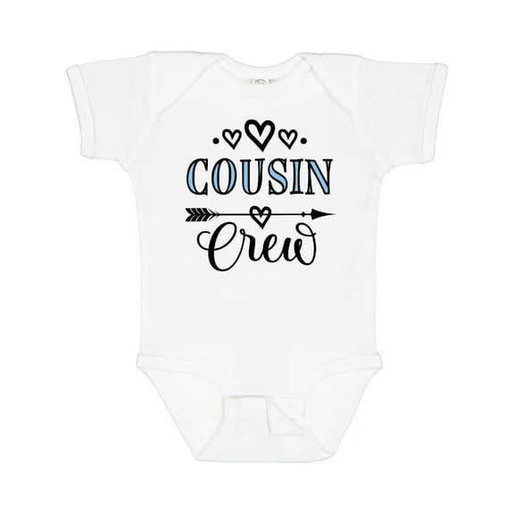 Inktastic Cousin Crew Girls Baby Bodysuit