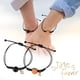 thumbnail image 1 of Pulsera de amantes Xihbxyly cuentas de cristal con piedras preciosas y poder curativo natural, 1 of 7