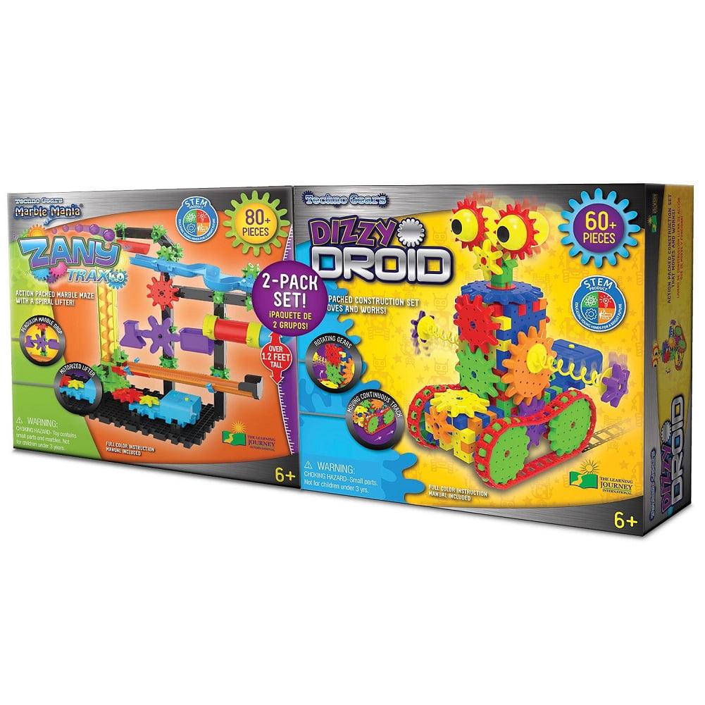 The Learning Journey 433126 Techno Gears Stem Construction Set Dizzy Droid for sale online 