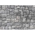 thumbnail image 2 of wall26 - Old Gray Stone Wall, Seamless Background Photo Texture - Removable Wall Mural | Self-Adhesive Large Wallpaper - 66x96 inches, 2 of 5