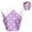 1#Purple,50 Pcs,1.97X3.14", variant on Tulip Muffin Baking Cups,50 Pcs Polka Dot Baking Wrappers,1.97X3.14" Greaseproof Paper Cupcake Liners,Disposable Pastry Holders for Dessert Table Display,Birthday and Wedding Party Food Preparation