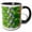 Black/White, variant on 3drose, Madagascar, Dry Spiny Forest, Cactus, Succulent-af24 Ksc0003 - Kevin Schafer, 11oz Two-tone Green Mug