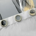 thumbnail image 4 of Feelyou Grey Yellow Striped Black Out Curtains, Boho Abstract Stripes Curtains Pack of 2 (42x63 Each), Contemporary Lines Bedroom Curtains, Curtains and Drapes Room Decor, 4 of 6