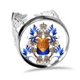 thumbnail image 1 of Los caballeros medievales de Europa corona emblema escudo Anillo de compromiso de boda de amor ajustable Unbranded  M, 1 of 3