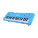 thumbnail image 4 of Piano de teclado eléctrico portátil de 37 teclas, juguete musical educativo, portátil práctico Azul Zulema piano de teclado, 4 of 8