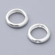 thumbnail image 5 of Prettyia 2x Charms de plata esterlina Marcos de Hallazgos Joyas S Sunnimix Marco redondo del grano, 5 of 8