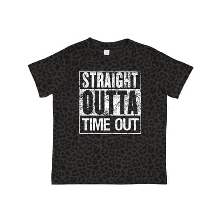 

Inktastic Straight Outta TIme out Gift Toddler Boy or Toddler Girl T-Shirt