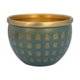 thumbnail image 2 of Cuenco pequeño de latón Feng Shui, estatua popular, escultura Bai Fu Bowl, fortuna, escritorio, decoración de la , figurita coleccionable para Azul Gloria Cuenco Feng Shui de latón, 2 of 9