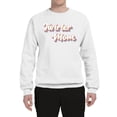 thumbnail image 2 of Wild Bobby Twirler Mom Girl Sports Unisex Crewneck Graphic Sweatshirt, White, X-Large, 2 of 5