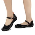thumbnail image 7 of JBU by Jambu Women's Malibu Water Ready Mary Jane Flat, Black/Light Coral, 9.5, 7 of 7