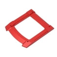 thumbnail image 3 of RC Skid Plate Glide Chassis Armour Guard Aluminium Alloy Accessory Set Kit for 1/10 Cars Red,, 3 of 5