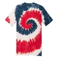 thumbnail image 6 of Yellow Rooster Men's Short Sleeve Tie-Dye Male Cotton T-Shirts USA Rainbow 2XL, 6 of 6