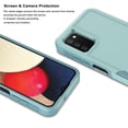 thumbnail image 2 of for Samsung Galaxy A03S Case 2 in 1 Case with Tempered Glass Screen Protector Rugged Drop Resistant TPU Durable Full Body Protection Grade Detachable Case Black, 2 of 6