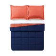 thumbnail image 5 of Laura Hart Ensemble de Couette Réversible 3 Pcs Simple TG Gris et Rouge pour Enfants, 5 of 5