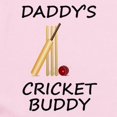 thumbnail image 2 of CafePress - Daddys Cricket Buddy Body Suit - Long Sleeve Infant Bodysuit, 2 of 4