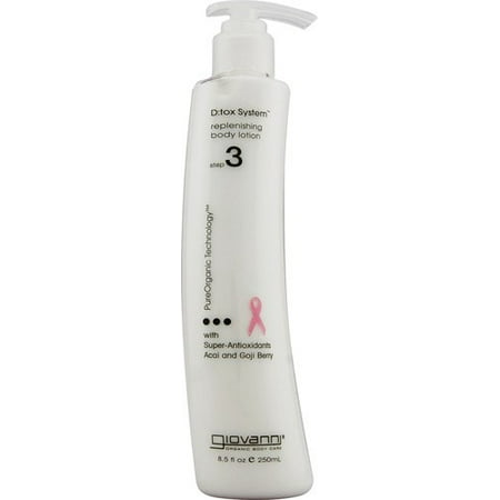 Giovanni D:tox Step 3 Hydrate Body Lotion, 8.5 Oz (Best Three Step Skin Care)
