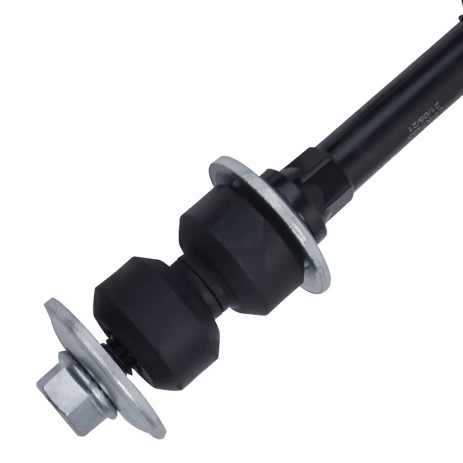 Detroit Axle - Front 2pc Sway Bars for 4WD 2000-2002 Dodge Ram 2500 3500, 2 Stabilizer Sway Bar End Links 2000 2001 2002 Replacement