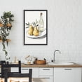 thumbnail image 2 of Stupell Industries Pears and Bottle Platter Black Framed Floater Canvas Wall Art design by Heidi Kuntz, 25 x 17, 2 of 9