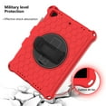 thumbnail image 7 of iPad 9.7 2018/2017 Case with Screen Protector, Dteck iPad 6th Gen / iPad 5th Gen / iPad Air 9.7 / iPad Pro 9.7 Case, Heavy Duty Shockproof Case with 360 Rotating Kickstand Shoulder Strap, Red+Black, 7 of 7