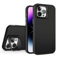 thumbnail image 1 of compatible iPhone 15 Plus Skin Feel Lens Holder PC + TPU Phone Case Cheap and fine, 1 of 5