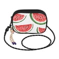 thumbnail image 2 of FORMRS Mini Crossbody Bag for Women Adjustable Shoulder Rope Travel Casual Phone Purse, Cute Watermelon, 2 of 7