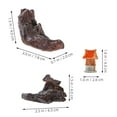 thumbnail image 2 of KAKOWELY 3Ud Decorativas De Madera Simulada Para Acuarios Con Natural Y, 2 of 8