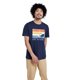 thumbnail image 1 of Animal - Camiseta Classico Ondas de Orgánica para Hombre (Marino), 1 of 2