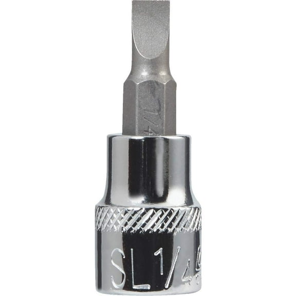 Do it Best 1/4" Drive Bit Socket, 1/4" SLOTTED BIT SOCKET