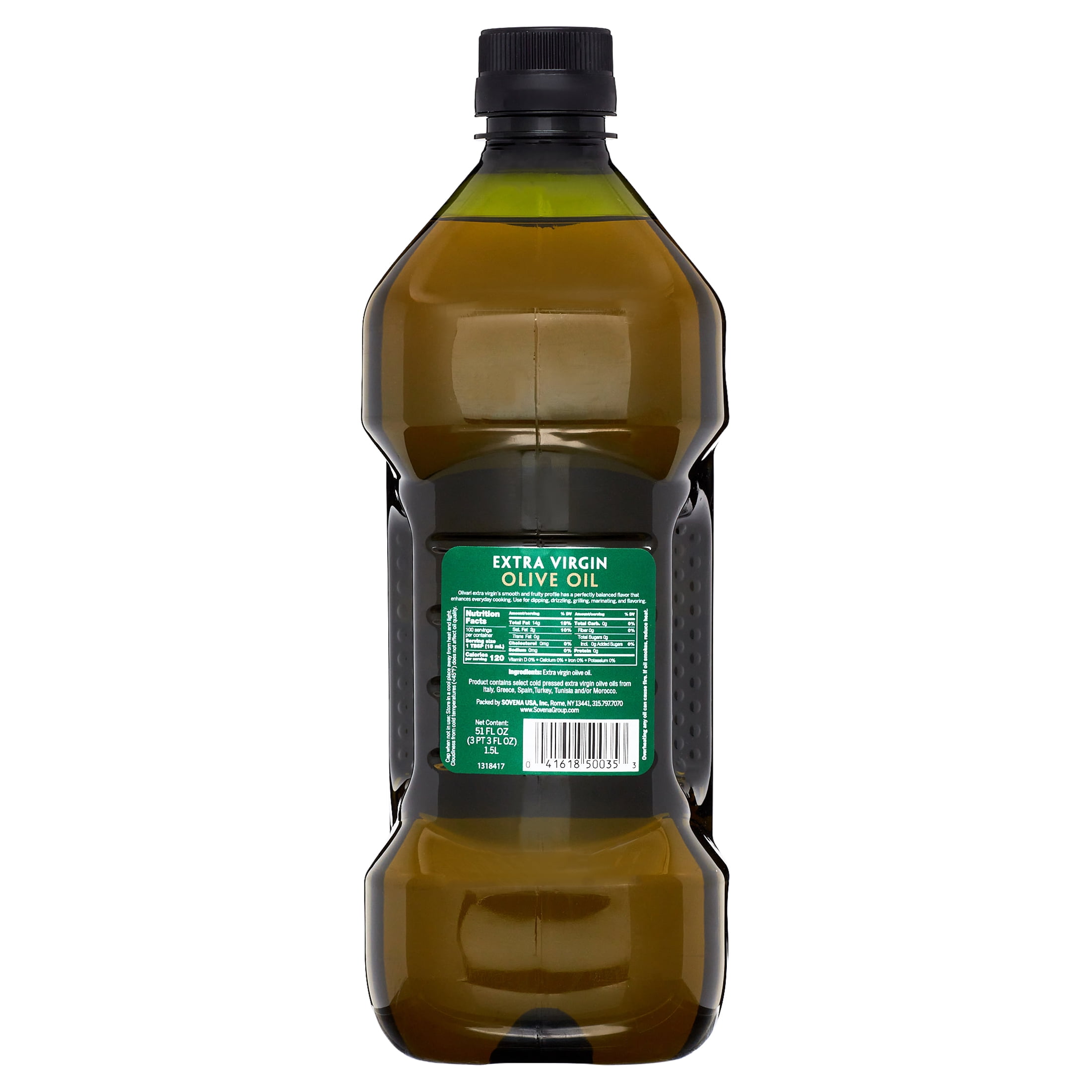 Olivari Extra Virgin Olive Oil, 51 fl oz Plastic Bottle - Walmart.com