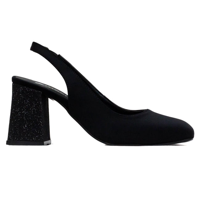 Zapatillas para Mujer GREZZA ZMexico 101 negro 24 Satinado Sintético Textil Sintético Cuadrado 8cm