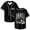Black, variant on Kevin Gates Luca Brasi 4 Merch Baseball Jersey Shirt V-Neck Women Men Short Sleeve Streetwear Clothes