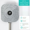 thumbnail image 5 of True & Tidy Tidy Durable Absorbent Microfiber Mop Pad Replacement Set for SPIN-800 TrueClean Mop and Bucket System, 5 of 5