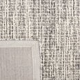 thumbnail image 6 of SAFAVIEH Abstract Salem Stripe Area Rug, Black/Grey, 6' x 6' Square, 6 of 8