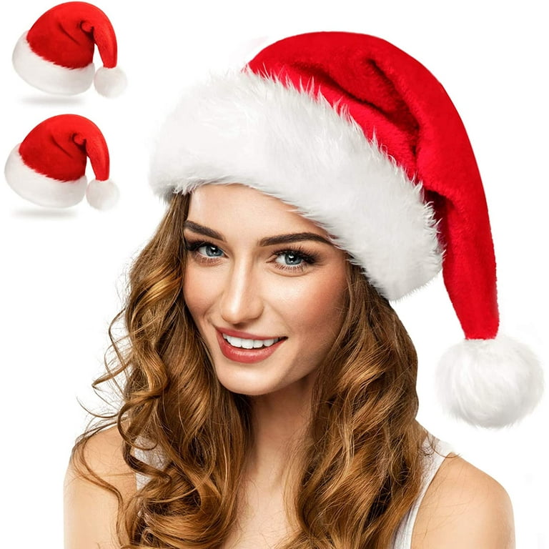 JOYIN 8 Packs Christmas Headbands Christmas Head Hat Toppers Christmas  Costume Accessories for Women Men Kids Christmas Parties Xmas Holiday Party