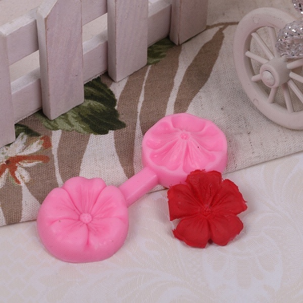 thumbnail image 1 of Nuevo Silicona 3D Rosa flor fondant pastel Chocolate molde para figuras de azúcar herramientas, 1 of 6