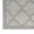 thumbnail image 3 of Nourison Easy Care 9' x 12' Silver Grey Indoor/Outdoor Rug, 3 of 11