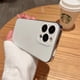 thumbnail image 3 of Original AG Silicone Matter Plating Bumper Phone Case For iPhone 15 14 13 12 Pro Max 11 ProMax + Plus Lens Protect Back Cover, 3 of 5