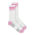 thumbnail image 3 of Athletic Works Girls Cushioned Crew Socks ,10 Pack, Size S (6-10.5)-L (4-10), 3 of 5
