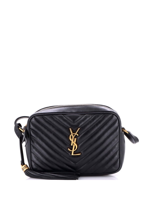 Pre-Owned Lou Camera Bag Matelasse Chevron Leather Small By Rebag